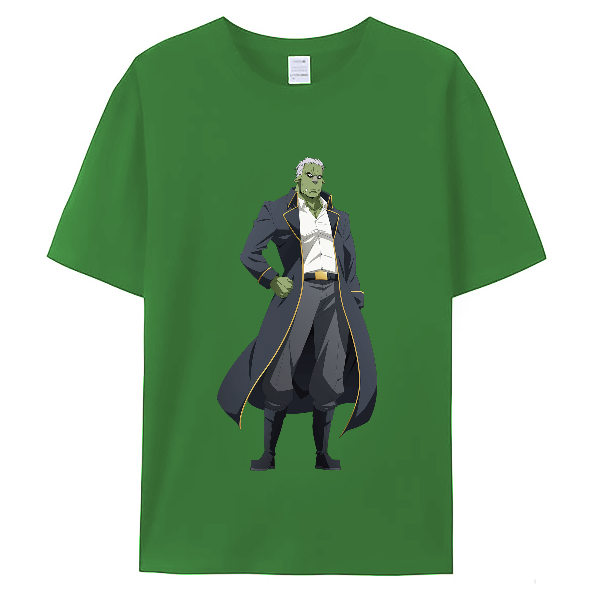 （画像用） 転スラ Regarding Reincarnated to Slime レディースカジュアルプリントTシャツ（綿100％）